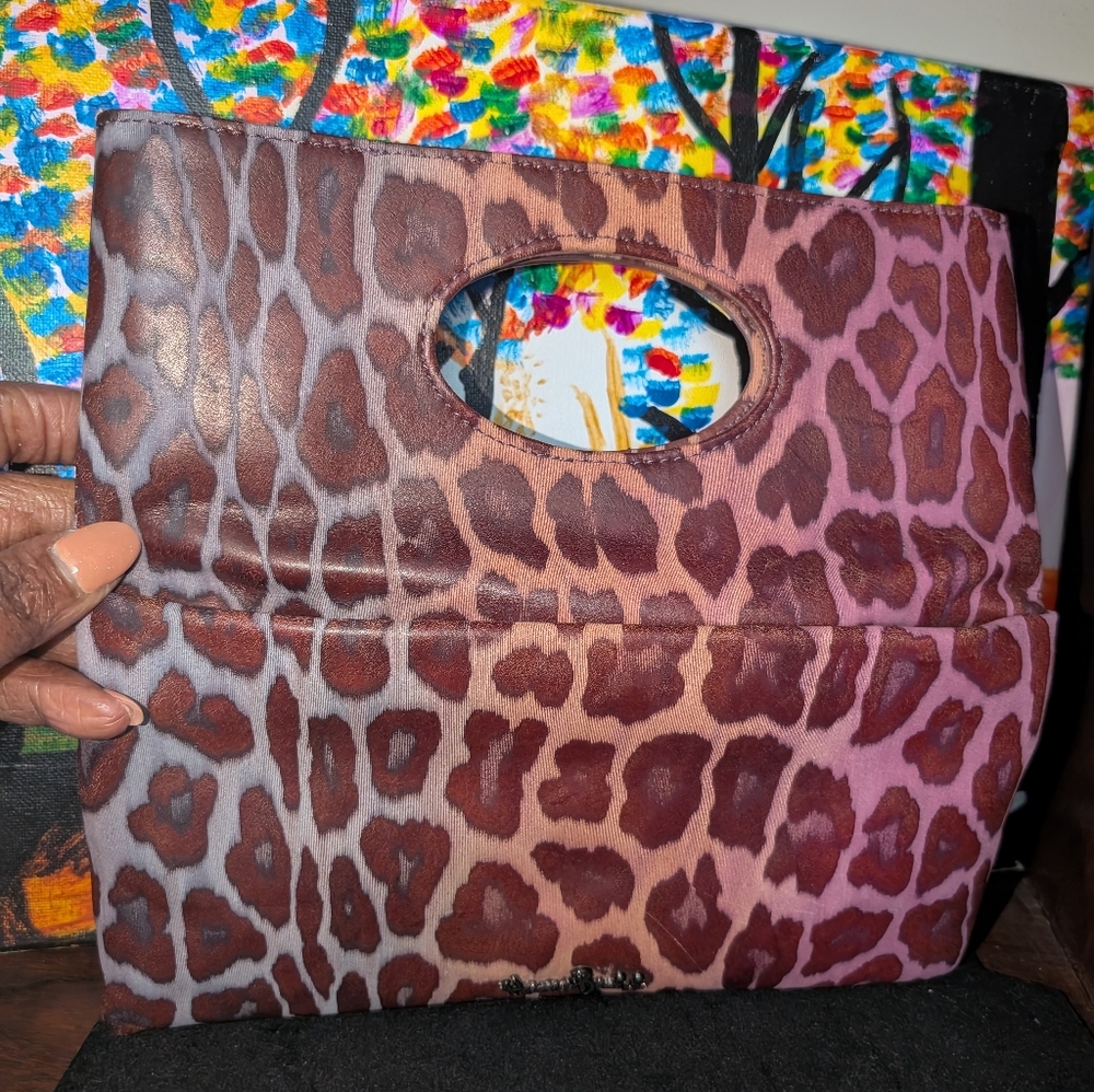 Henri Bendel Animal Print Clutch - Picture 6 of 7